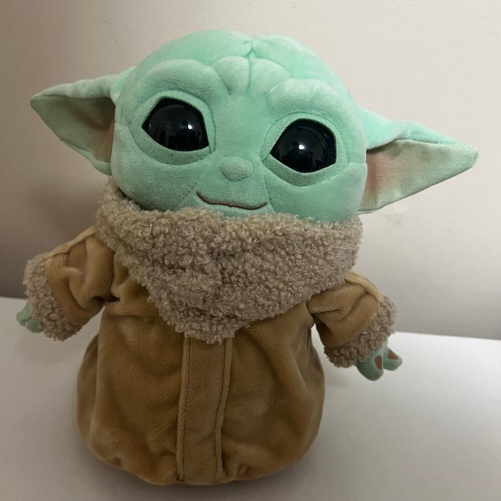 Star Wars Mandalorian Baby Yoda The Child 9" Plush Doll by Mattel 2020